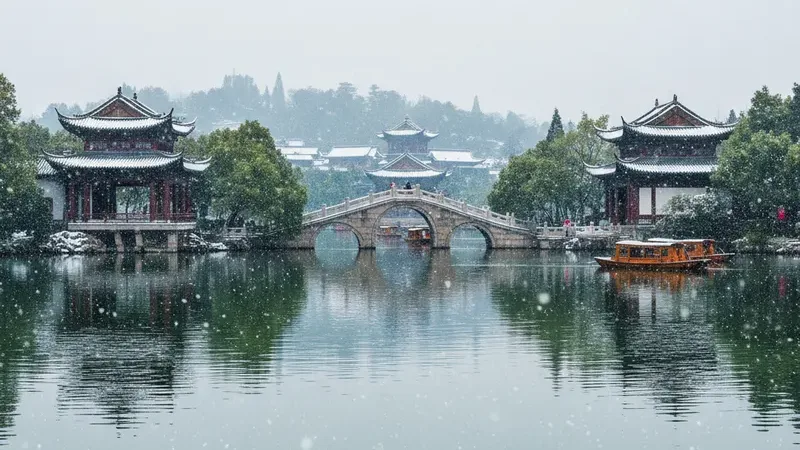 Batı Gölü (West Lake - Hangzhou)