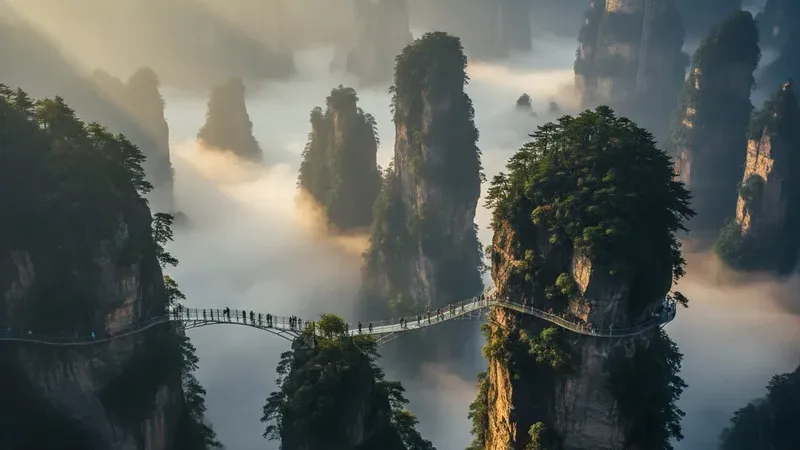 Zhangjiajie Ulusal Orman Parkı (Hunan)